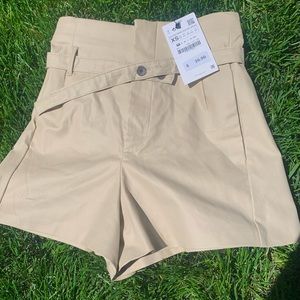 Zara high waisted shorts
